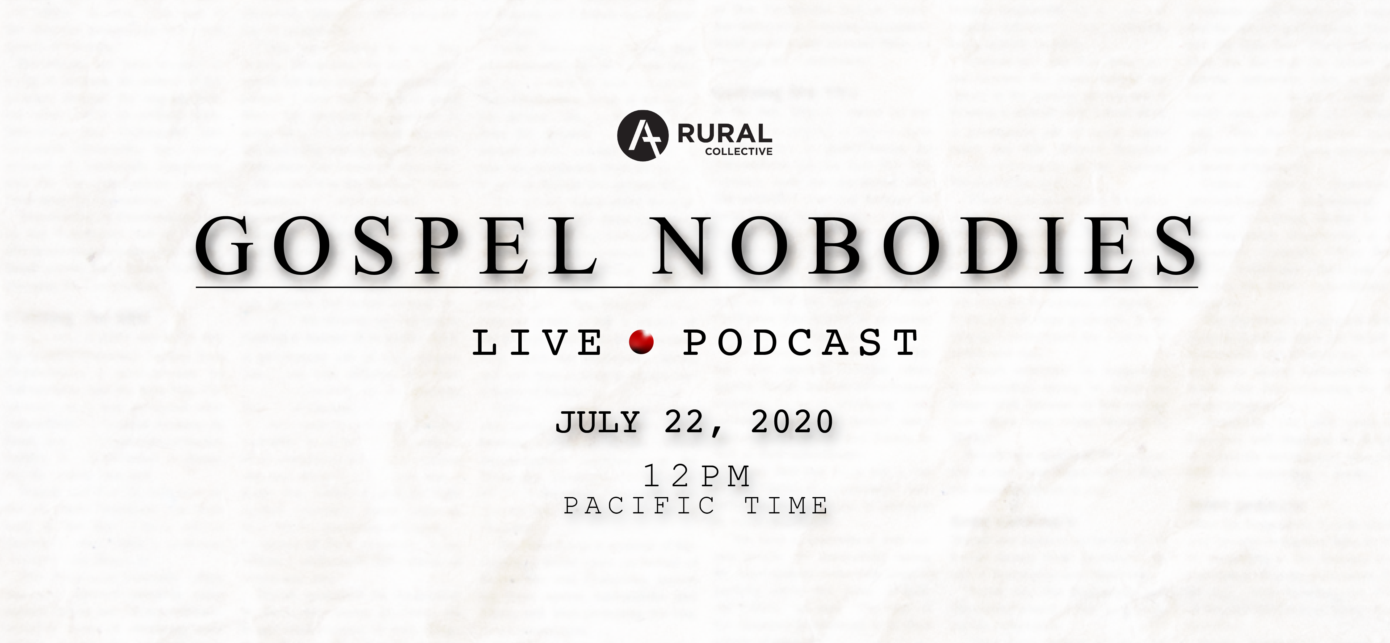 Gospel Nobodies Podcast