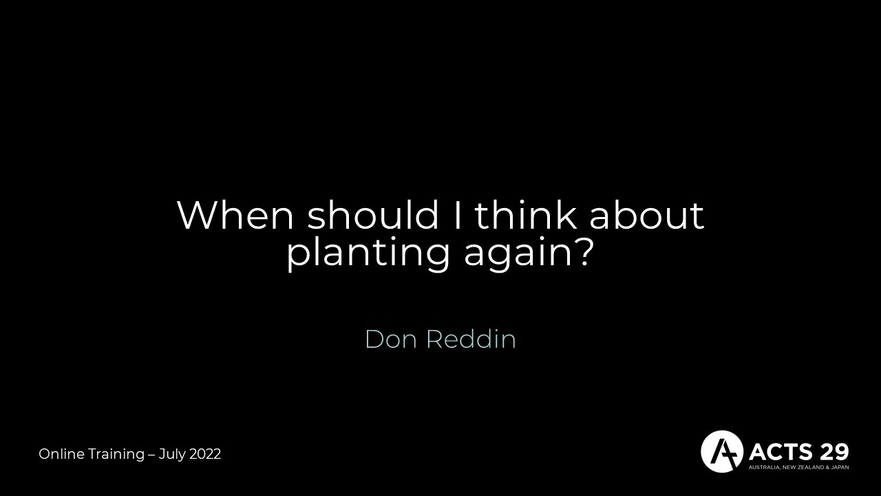 When should I think about planting again? – Don Reddin