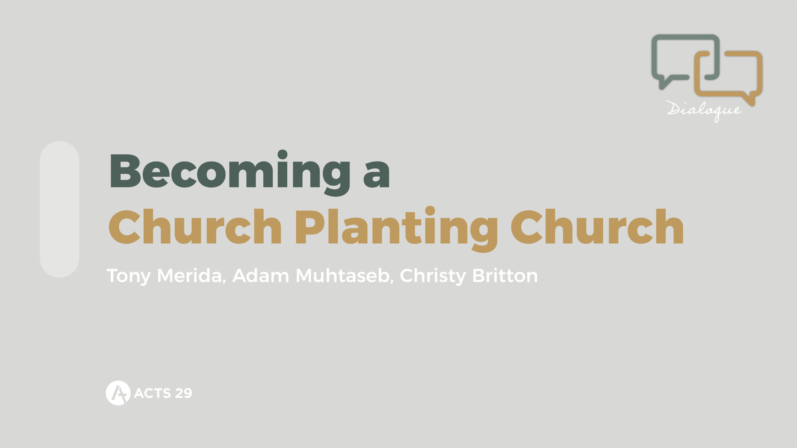 Becoming a Church-Planting Church